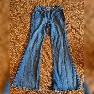 Vintage Y2K canyon River blues mid or high rise bellbottom flare jeans